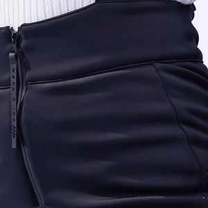 Women ASOS ski pant - 4505 - high waisted salopette - black